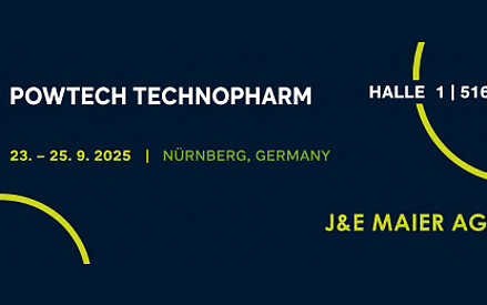 Besuchen Sie uns auf der POWTECH TECHNOPHARM 2026 in Nürnberg Besuchen Sie uns auf der POWTECH TECHNOPHARM 2026 in Nürnberg