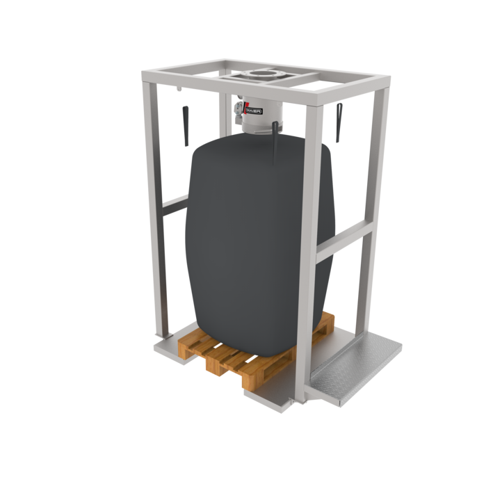 Big Bag Befüllstation mit Plattformwaage