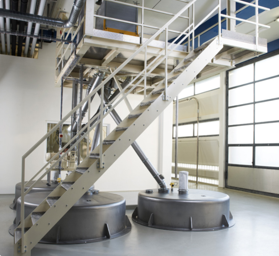 Zuckerhandling für Lagerkapazität von 12 x 120 kubikmeter