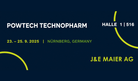 Besuchen Sie uns auf der POWTECH TECHNOPHARM 2026 in Nürnberg